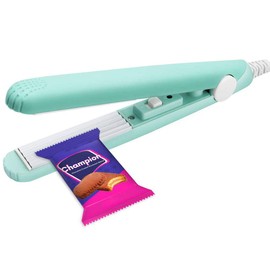 Mini Thermal Sealer for Food Bags, Portable Mini Sealing Machine for Bag, Smart Control Heating Film for Hanging Food (Green)