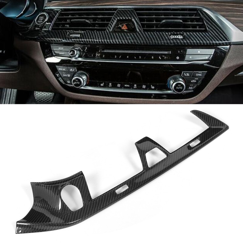 Dry Carbon Fiber Dashboard Trims for 5series G30 17-20 Left