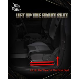 RENO Seat Spacers, 387-2104 Plus Front Driver or Passenger Recline Kit Lift 1/2"-1.5" - Lift up Rear of Front Seat-Compatible with Tacoma/FJ Cruiser / 4Runner / GX