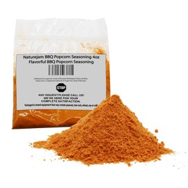 Naturejam BBQ Popcorn Seasoning 4oz - Flavorful BBQ Popcorn Seasoning – Smoky Barbecue Flavor in Any Snack