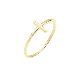 Elli Premium Women's Ring 375 Yellow Gold 925 Sterling Silver - 0609980115