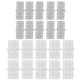 BQLZR Nylon Pinned Hinge for RC Plane 11 x 25 mm 16 x 28 mm 1 mm Hole Dia Pack of 20