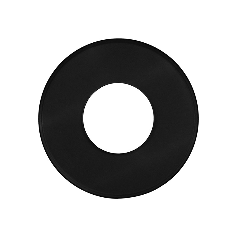 LANZZAS Flue Pipe Wall Rosette with 90 mm Edge -