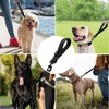 Short Dog Lead 45 cm, Short Dog Lead with Metal