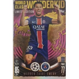 Match Attax 2024 2025 Warren Zaire-Emery Limited Edition Trading Card