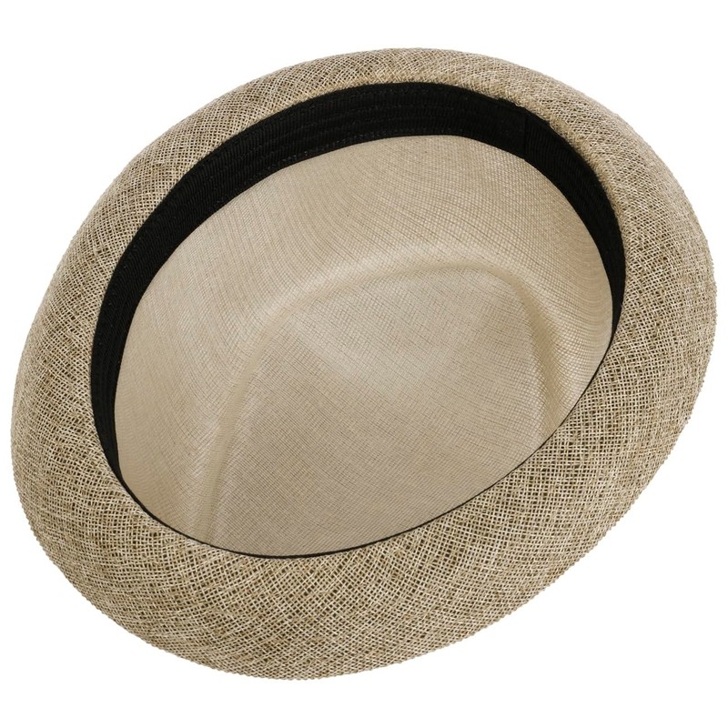 Lipodo Pork Pie Fabric Hat - Classic Look - Fabric