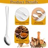 Pack of 10 Small Spoons for Spice Jars, 7.4 x