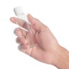 BELLE VOUS Clear Plastic Flip Cap Refillable Bottles (30 Pack)
