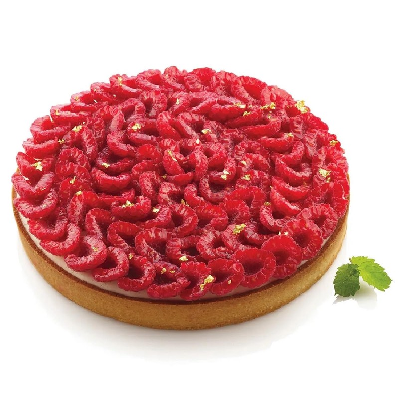 Silikomart Tart Ring 210 Inch Heat Resistant Perforated Plastic Cutting