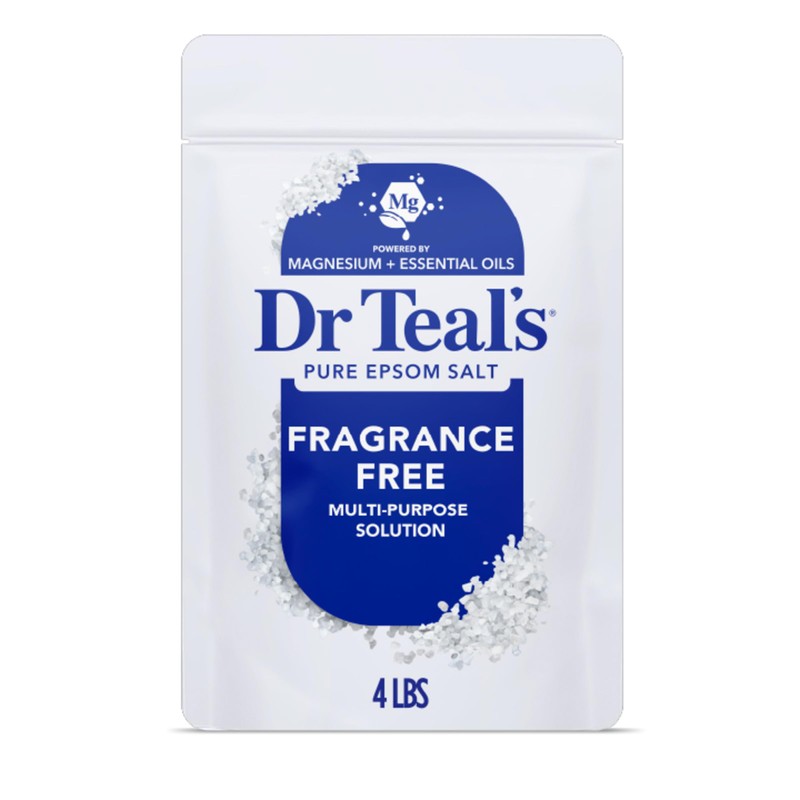 Dr Teals Unscented Epsom Salt, 1.8kg.