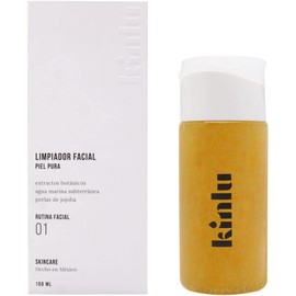 RF/01 Limpiador Facial Piel Pura de KINLU (150ml) Limpieza Profunda y Exfoliación Suave, Para Todo Tipo de Piel