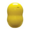 PhysioGymnic Molded Vinyl Inflatable Ball, Yellow, 18 Inch