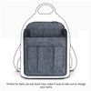 APSOONSELL Large Backpack Organizer Insert Felt Bag Organizer with Zipper