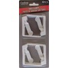 Cooking Concepts Table Cloth Clamps White Plastic Spring-Loaded 4/PK