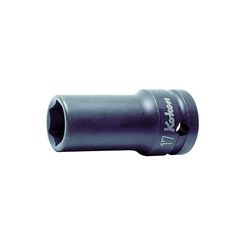 Koken 14301X-22 1/2 (12.7 mm) SQ. Impact Hexagonal Semi-Deep Socket