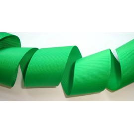 2 1/4" SOLID GROSGRAIN CHEER CHEERLEADER SPIRIT TEAM RIBBON BOW GREEN 5YD