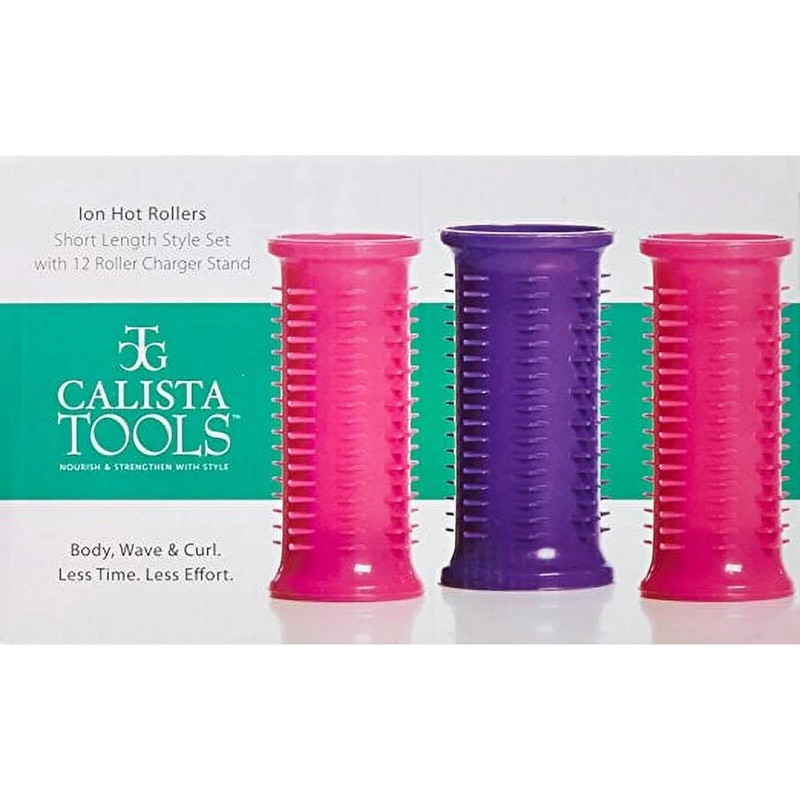 Calista Tools Ion Hot Hair Rollers Short Style Set 12