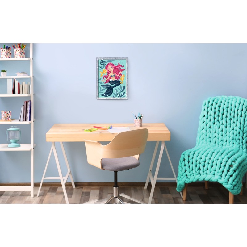 Ravensburger CreArt: Sirenetta – Dipingere con i Numeri per Bambini