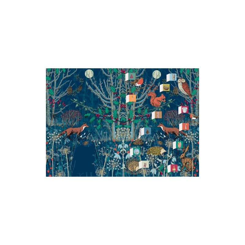 Roger La Borde - Forest Scene & Animals - Advent
