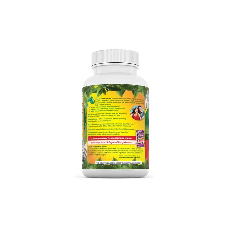 Applie Nutrition Quemador De Grasa De Te Verde 90 Softgels