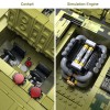 Unbranded Tank Building Set Model Construction Engineering Rotatable Birthday Gift