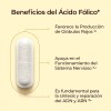 Ácido Fólico + Vitamina E - 60 Cápsulas - Naturelab