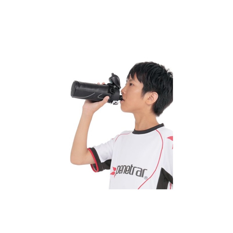 サーモス 真空断熱スポーツボトル 1.0L ブラック FFF-1000F BK