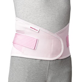 VANTELIN KOWA Supporter Lumbar Corset, Large, Size L, 31.5 - 39.4 Inches (80 - 100 cm) Circumference at the Navel, Pastel Pink