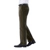 Haggar mens Stretch Corduroy Expandable Waist Classic Fit Flat Front