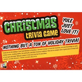 Christmas Trivia Game - Fun Holiday Questions Game Featuring 1200 Trivia Questions - Ages 12+