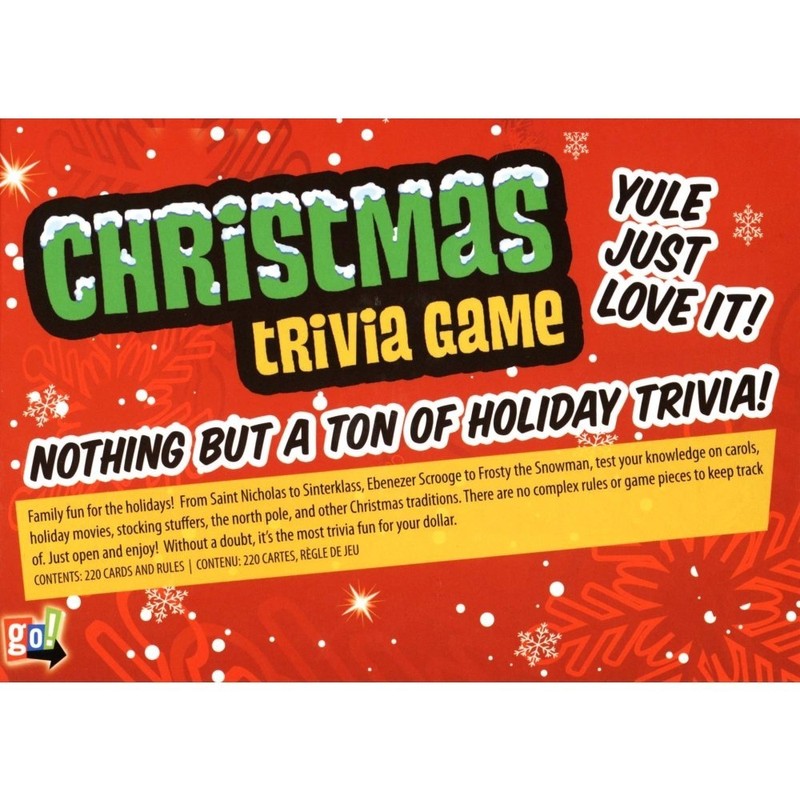 Christmas Trivia Game - Fun Holiday Questions Game Featuring 1200