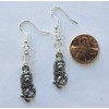 Lion Charm Earrings, Alpha Delta Pi ADPi Phi Mu PM