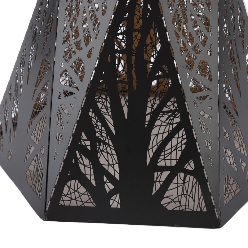 Lamp Shade E27 E26 Desk Lamp Wrought Iron Lampshade Black