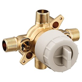 Moen M-CORE 4 Port Tub and Shower Pre-Fabricated Mixing Valve with CC/IPS Connections and Stops, U140CIS