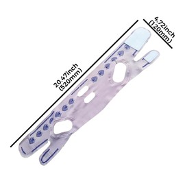 Adjustable shaping sleep facial mask elastic slimming belt pulling and tightening facial mask breathable skin care V-shaped shaping facial mask, women's sleep facial mask with gift creativity