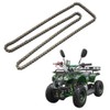 25H Chain, High Strength Bike Chain for 47cc 49cc Pocket