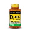 MASON NATURAL Vitamin D3 125 mcg (5000 IU) - Supports