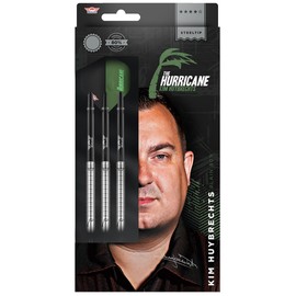 BULL'S Kim Huybrechts 80% Tungsten Steel Tip Darts - 22g Professional Darts Set Kim Huybrechts 80% Tungsten Steel Tip Darts