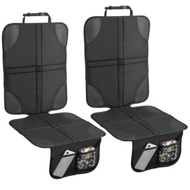 BOJA Cubre Asientos para Auto, 2 Pieza Cubreasientos para Auto con Bolsillo de Malla, Protector de Asientos, Forros para Asientos de Carro para Camioneta, Sedán y SUV (2 Pieza)