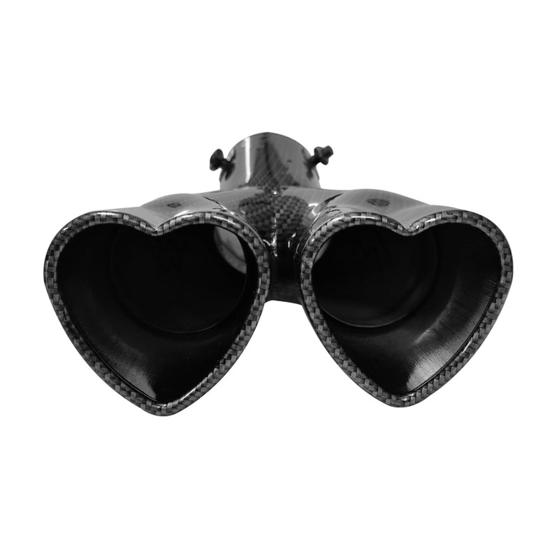 OtpOutopa Dual Exhaust Tip 2.5 inch Inlet, Universal Car Exhaust