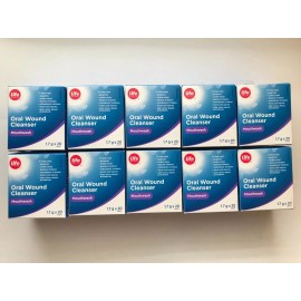 Life Brand NEW 10 BOXES LIFE BRAND ORAL WOUND CLEANSER -AMOSAN SODIUM PERBORATE MONOHYDRATE
