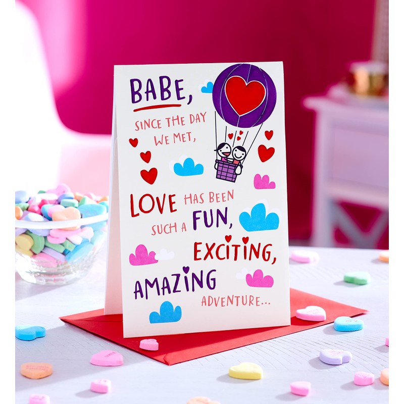 American Greetings Valentines Day Card for Wife (Tour Guide)