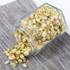 Encheng 6 oz Clear Hexagon Jars,Small Glass Jars With Lids(Golden),Mason