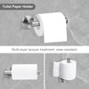 Ntipox Brushed Nickel Bathroom Hardware Accessories Set 5 Piece, Stainless