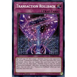 Transaction Rollback - MP24-EN134 - Prismatic Secret Rare - 1st Edition