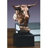 Mercado de existencias toro pecho - Wall Street Bronce Estatua Figura decorativa acabado