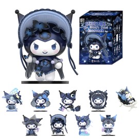 TOP TOY Sanrio Kuromi Witch Feast Series [1 Piece] Toy Toy Blind Box Figure Soft Vinyl PVC Premium Toy Birthday Present for Kuromi Character Collectors