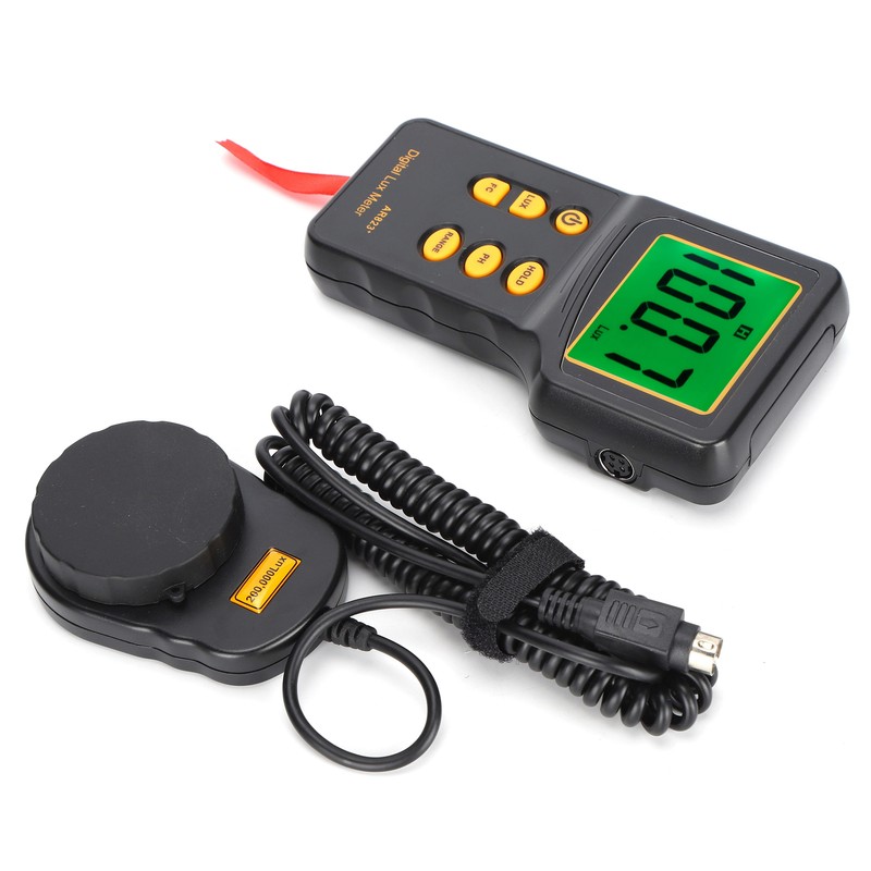 Illuminance Meter Photometric Measurement Data Retention Accurate High Sensitivity 3‑Gear