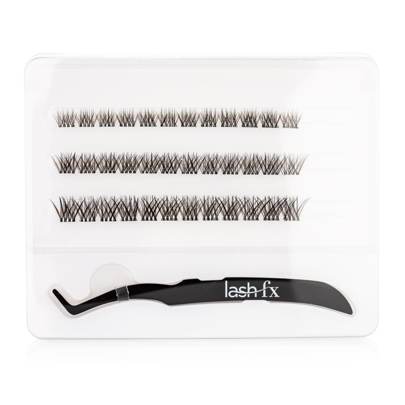 Lash FX Press & Go Pre-Glued Cluster Lashes - Milan: