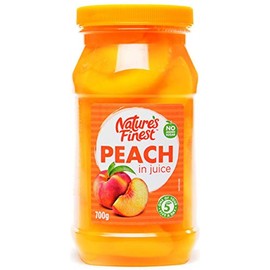 Nature's Finest Peach Slices in Juice 700g - Pack of 2